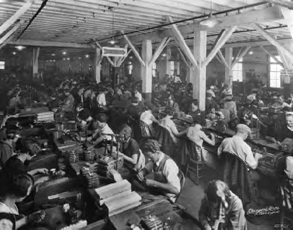 factory workers