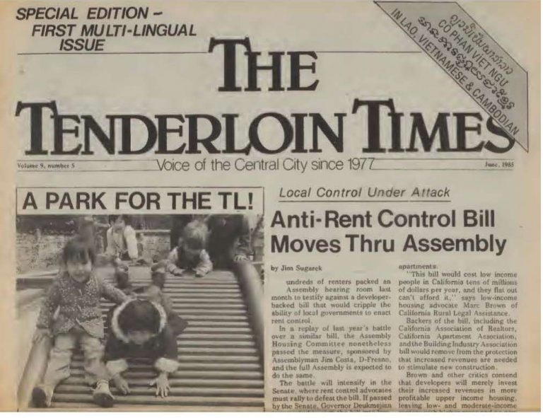 The Tenderloin Times and Future of Community Media