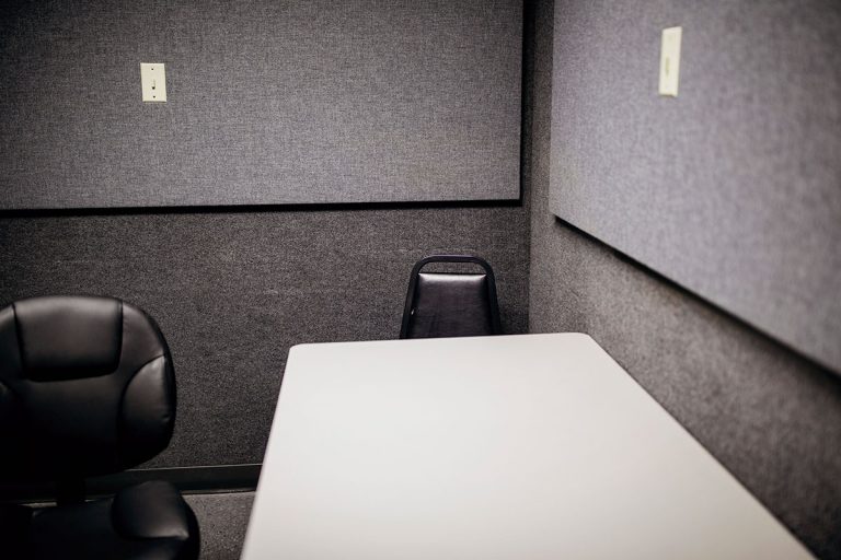 police interview room