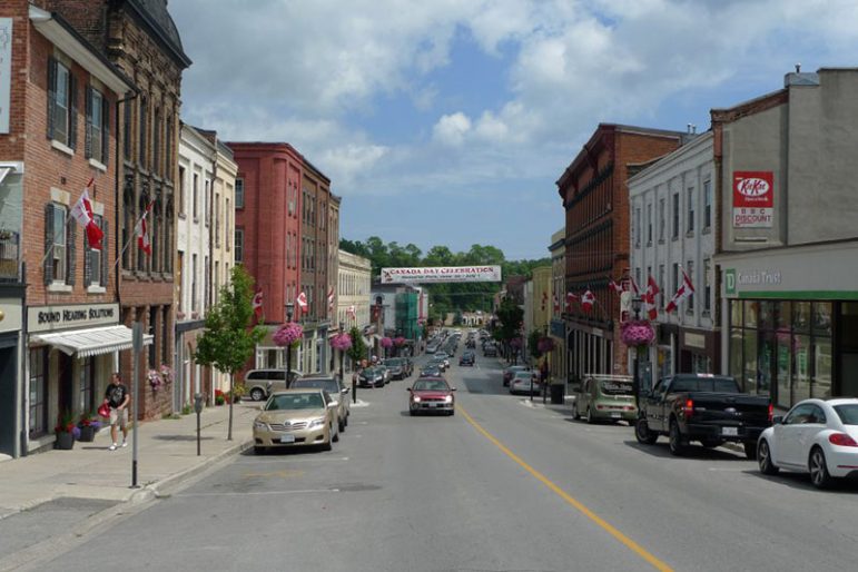 Port Hope downtown main street