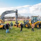Golden Plough Lodge groundbreaking