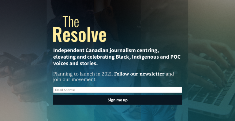 Introducing The Resolve: a powerful new platform for Black, Indigenous and people of colour voices and stories in Canada