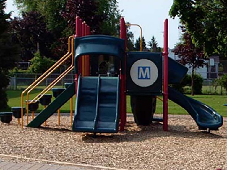 PLAYGROUND.BURNHAM SCHOOL