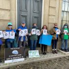 Blue Dot Northumberland protest