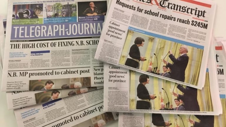 Sale of Irving-owned N.B. papers bad news for local content, industry watchers say