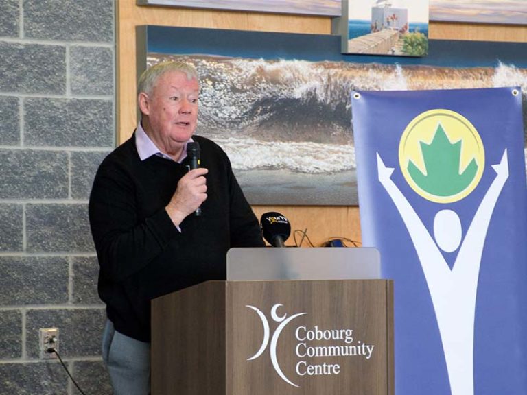 Ross Quigley, founder Cobourg and District Sports Hall of Fame