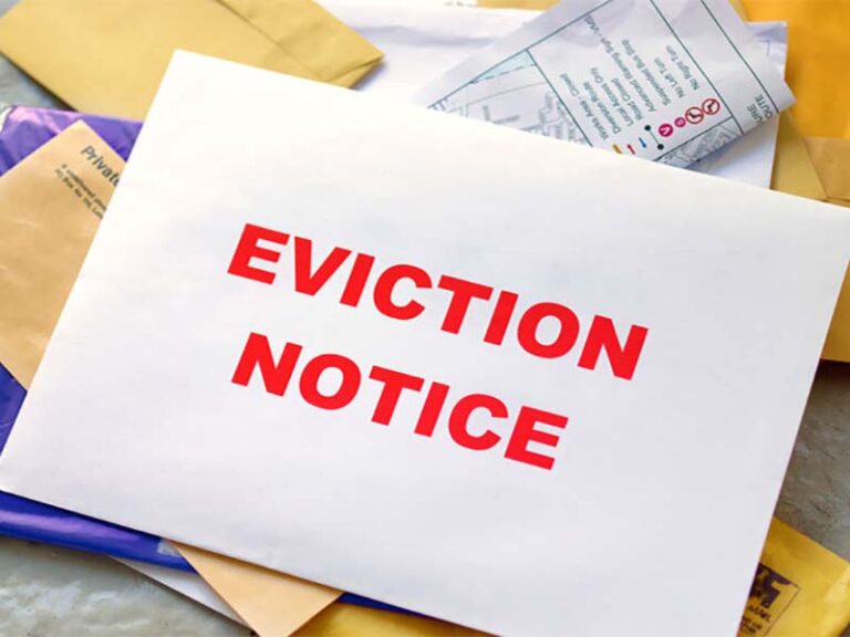 Eviction notice