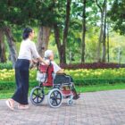 Canada Cares elderly woman in wheelchair