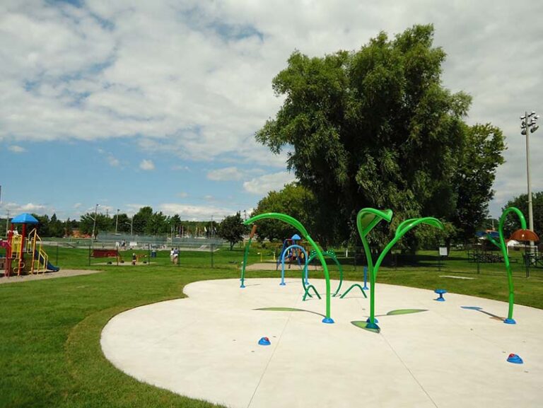 Splash pad King Edward Park Brighton