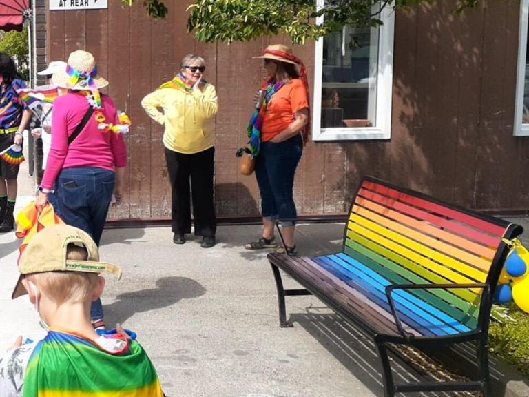 BRIGHTON PRIDE BENCH