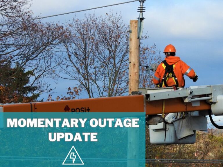 lakefront utility repair outage