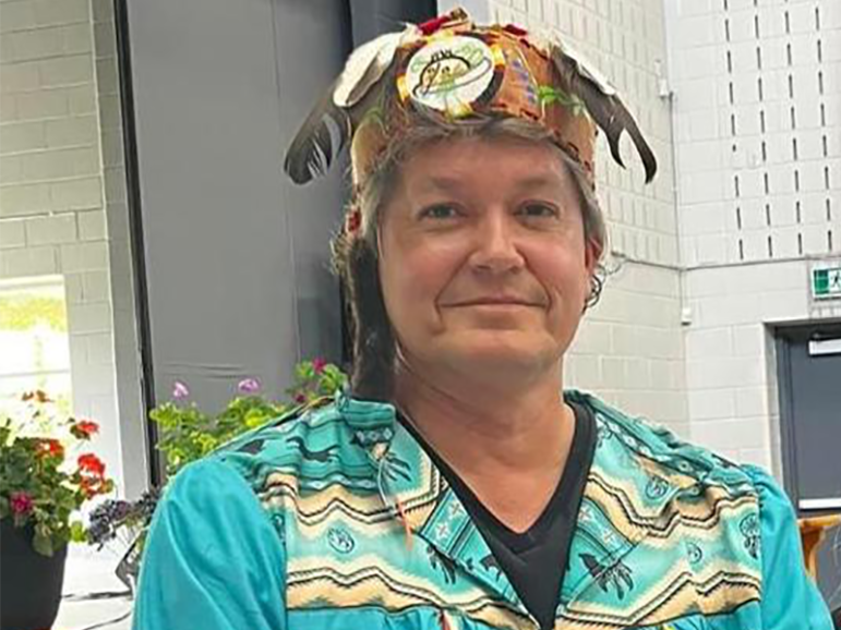 Alderville First Nations Chief Taynar Simpson