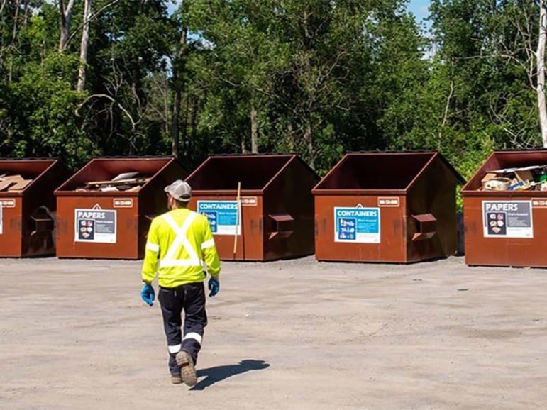 Northumberland County landfill recycling