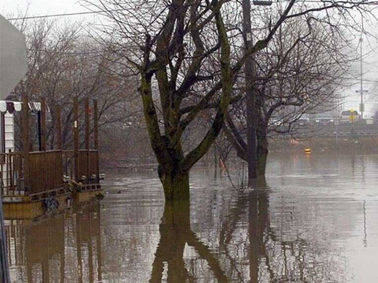 Stormwater management flood