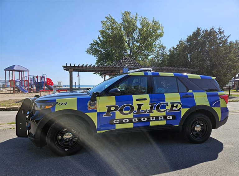 Cobourg Police Cruiser