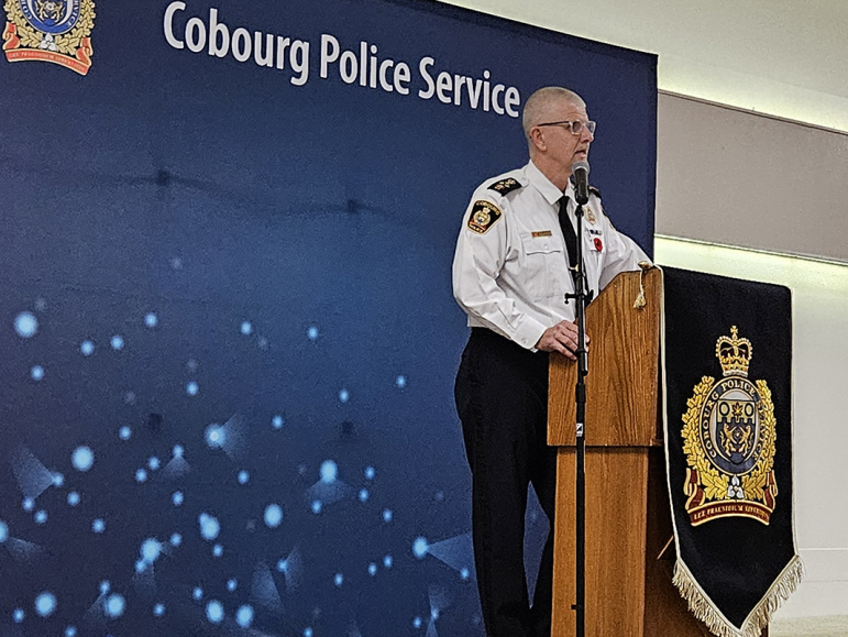 Cobourg Police Chief Paul VandeGraaf