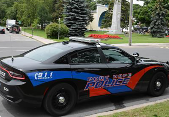 Port Hope Police cruiser