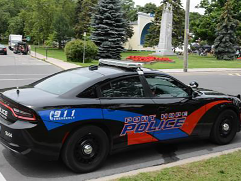 Port Hope police cruiser