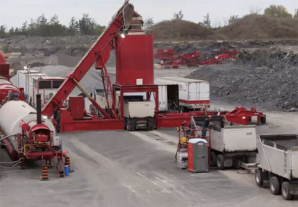 Napanee Asphalt plant