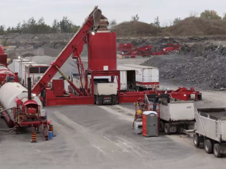 Napanee Asphalt plant