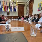 Alderville First Nations Chief Taynar Simpson at Queen's Park