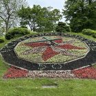 The Floral Clock in Victoria Park in Cobourg. Photo by Dan Jones, CFWN, LJI