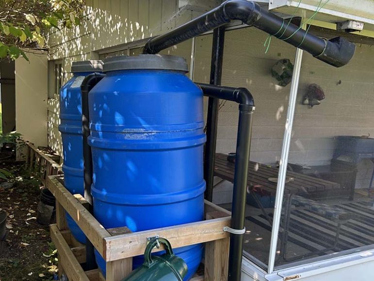 A rain barrel could conserve water and save on utility bills. By Dan Jones CFWN, LJI