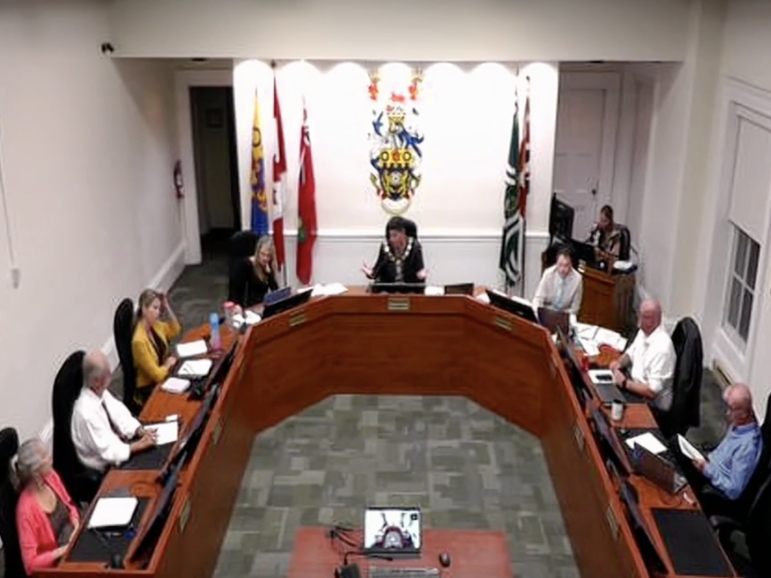 Cobourg council chambers Sept 25, 2025