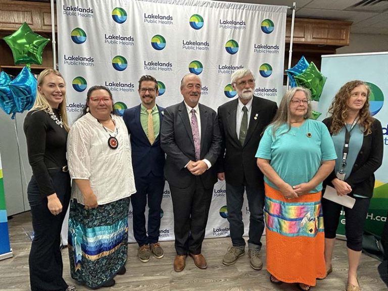 Lakelands Public Health Unit unveils new name and logo. Photo by Dan Jones, CFWN, LJI
