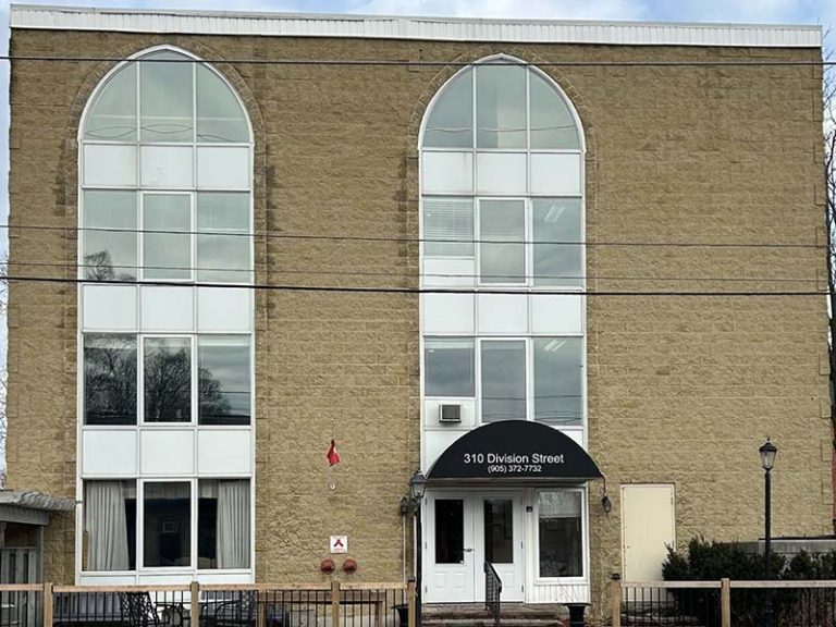 Northumberland County officials are searching for a new warming room for the winter, after the emergency shelter in Cobourg closed its warming hub. Photo of Cobourg's emergency shelter by Dan Jones CFWN, LJI