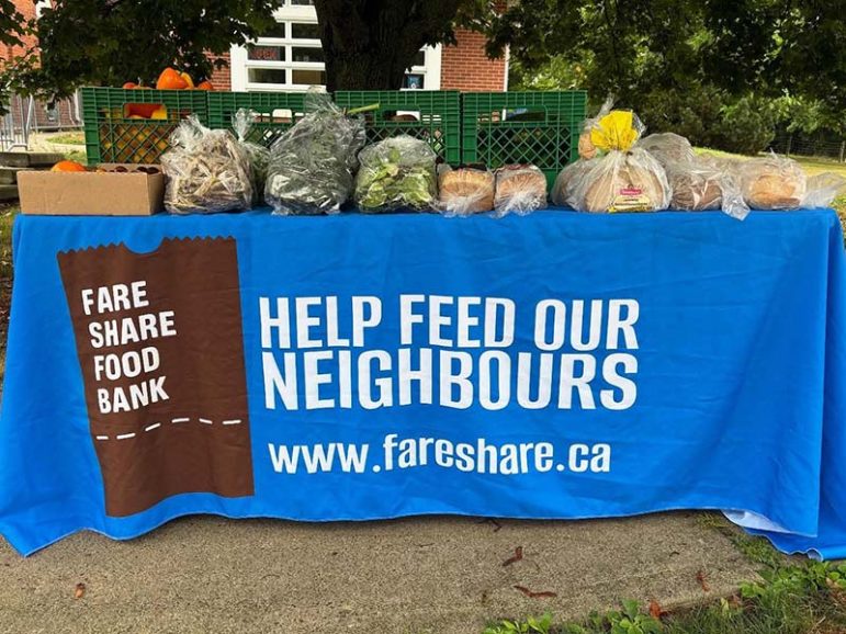 Photo courtesy of Northumberland Foodbanks. Facebook.