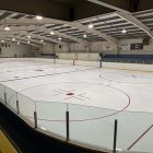Memorial Arena Grafton ice pad