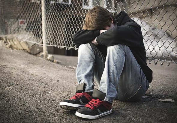 Nightstop teen on street