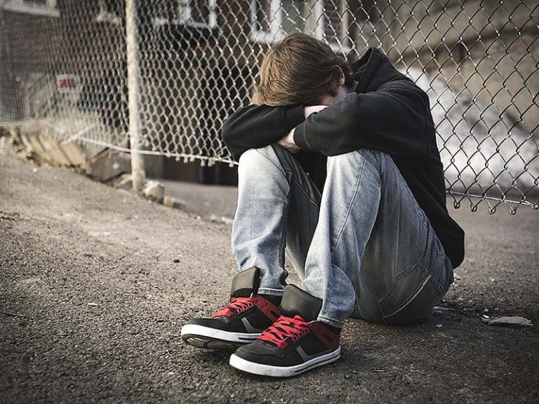 Nightstop teen on street