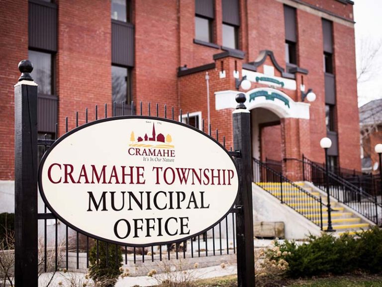 Photo of Cramahe Township Municipal Building. Courtesy of Cramahe Township Facebook.