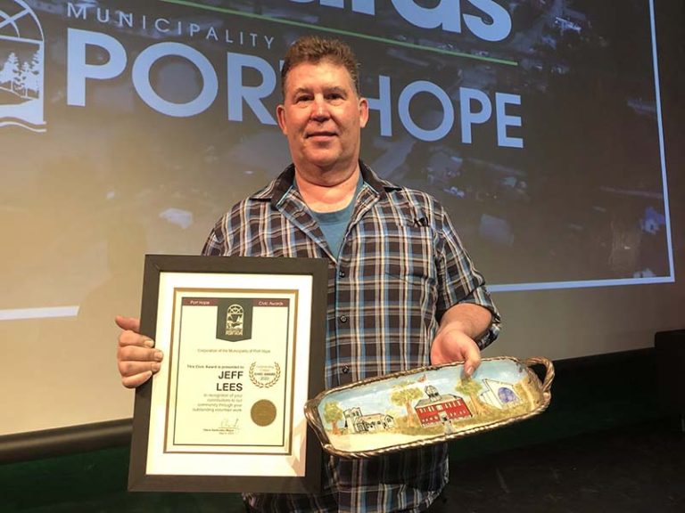 Port Hope Councillor Jeff Lees