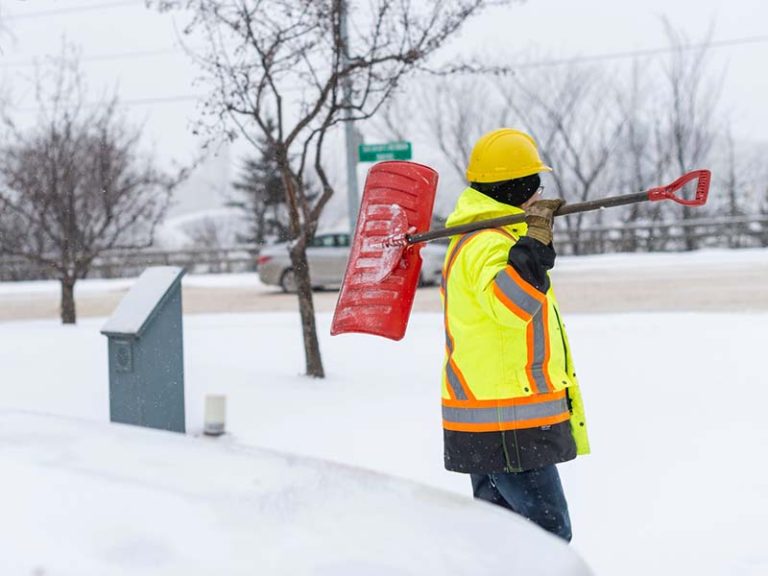 Senior snow removal Cobourg