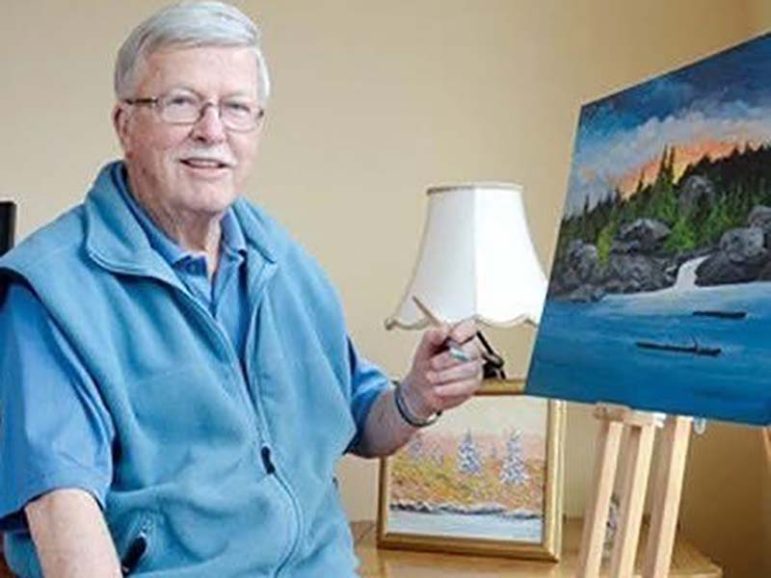 Brian McFarlane painting. Courtesy of Brian McFarlane Official Painting Facebook.