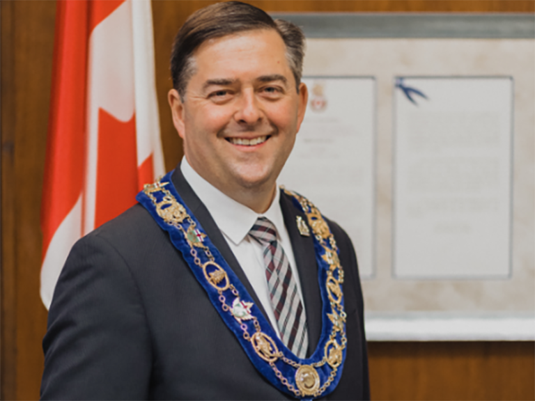 Brighton Mayor Brian Ostrander-Courtesy of the Municipality of Brighton.
