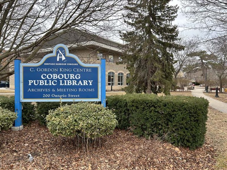 Cobourg Public Library. Photo by Dan Jones, CFWN, LJI