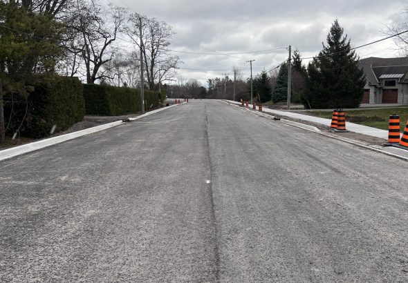 Northumberland County road construction