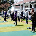 Lawn bowlers take to the greens at the Cobourg Lawn Bowling Club. Photo courtesy of the Cobourg Lawn Bowling Club Facebook.