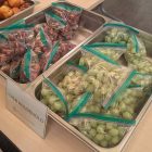 Produce offered at the mobile food market in Grafton. A similar market opens Wednesday in Colborne. Photo courtesy of Community Health Centres of Northumberland Facebook.