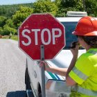Working construction is a common summer job for students.