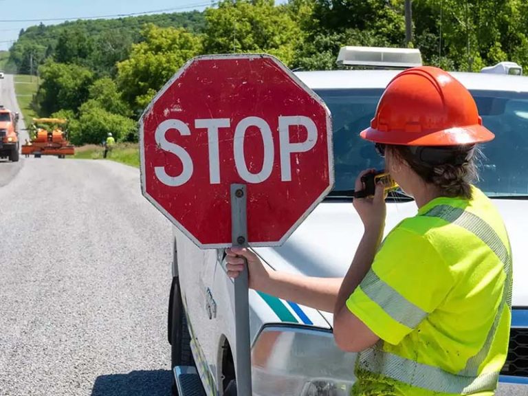 Working construction is a common summer job for students.