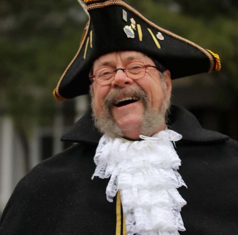 Alnwick/Haldimand Township Town Crier Liam Craigg. Courtesy of Liam Craigg Facebook.